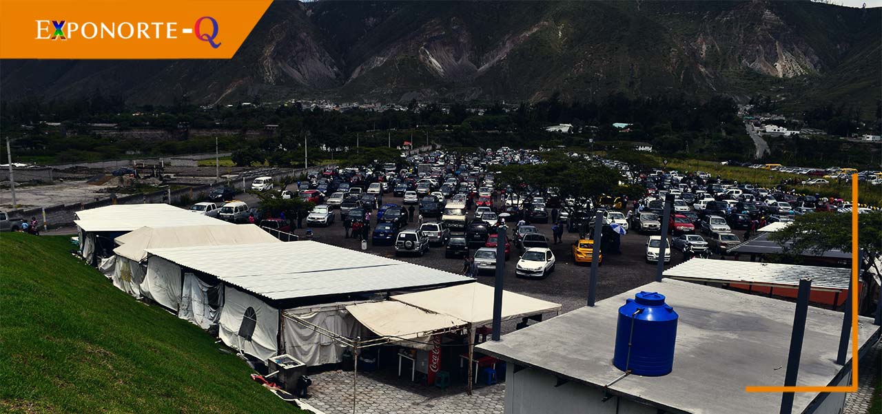 Feria de autos del norte de Quito